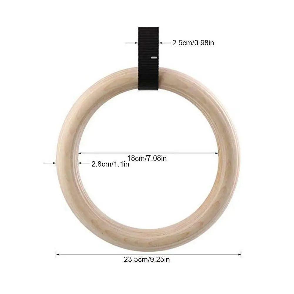 Wooden Gymnastic Rings