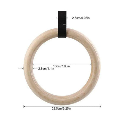 Wooden Gymnastic Rings